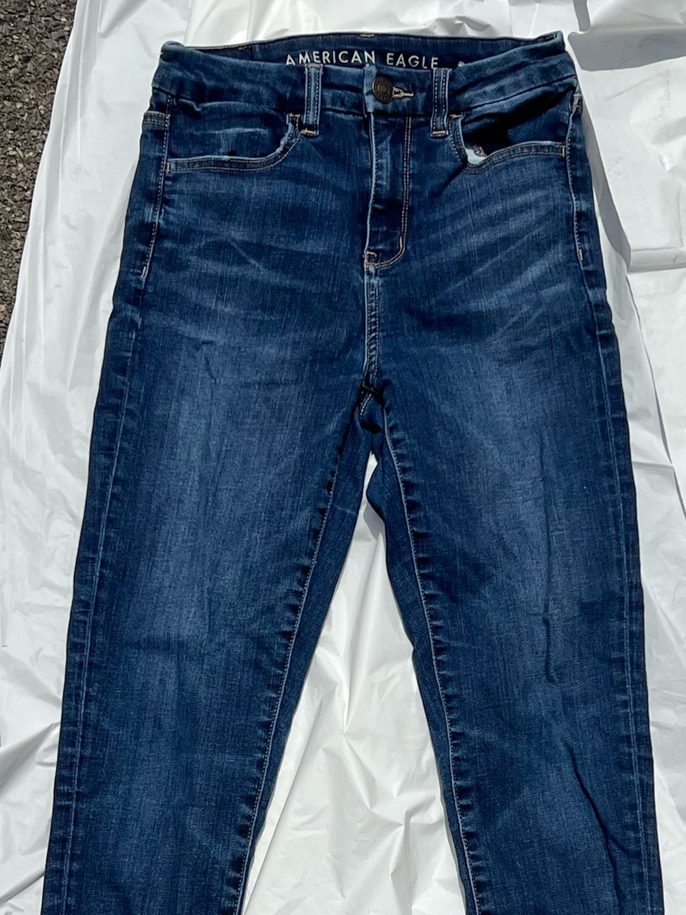 American Eagle Y2K next level stretch curvy hi-rise jeggings size 2